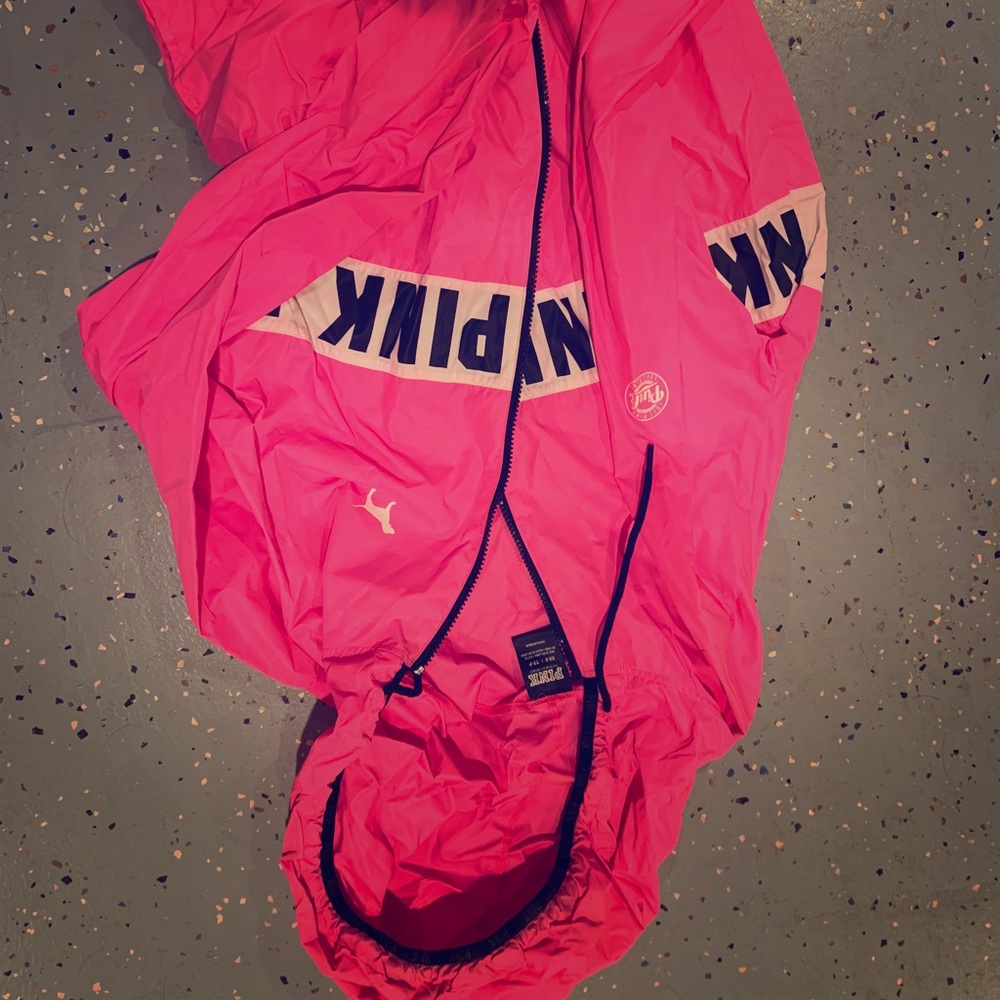 Hot pink Victoria secret wind breaker